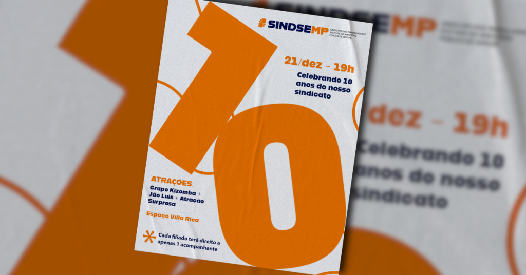 Uma década de luta, conquistas e união: venha celebrar os 10 anos do SINDSEMP